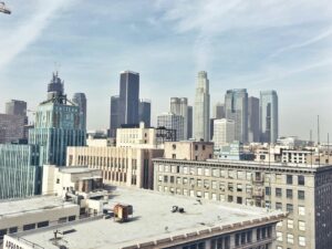city view of los angeles